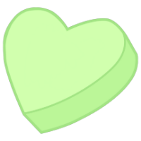 Эмодзи green-candy-heart