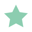 Эмодзи star-lightgreen