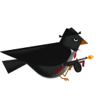 Эмодзи mafia-bird