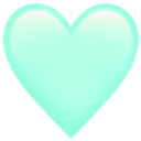 Эмодзи turquoise-heart