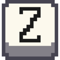 Эмодзи pixel-letter-z