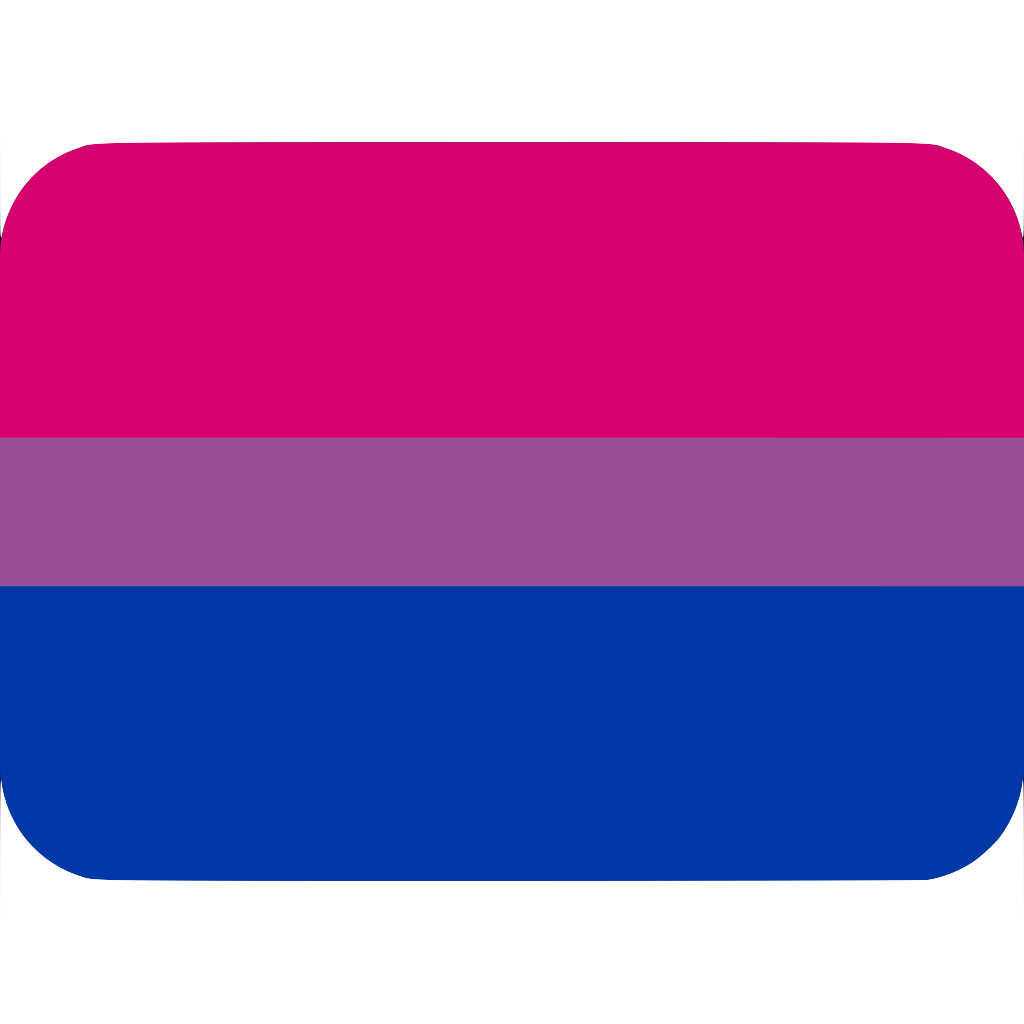 Эмодзи flag_bisexual
