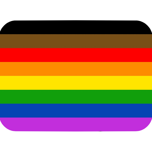 Эмодзи poc_gay_pride_flag