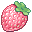 Эмодзи strawberry-1