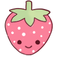 Эмодзи strawberry-4