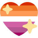 Эмодзи lesbian_pride_heart