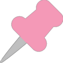 Эмодзи pink-pin