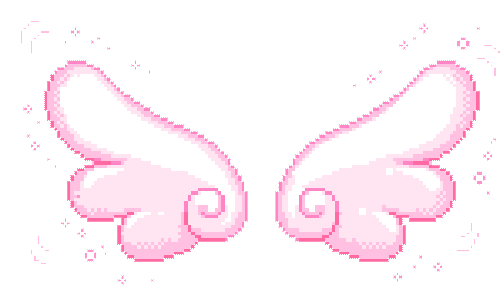 Эмодзи pink-wings