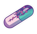 Эмодзи sakura-pill