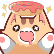 Эмодзи cat-donut