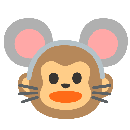Эмодзи Rat_Monkey