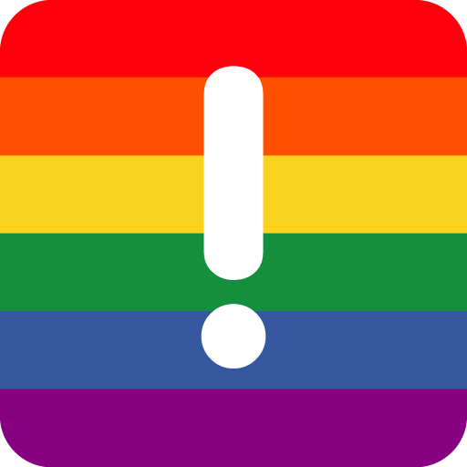 Эмодзи rainbow_indicator_exclamation