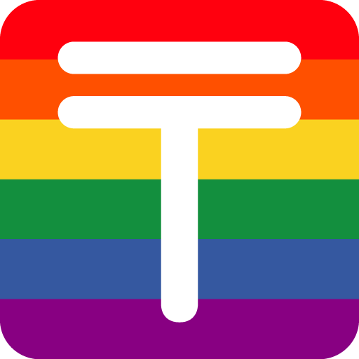 Эмодзи rainbow_indicator_tenge_sign