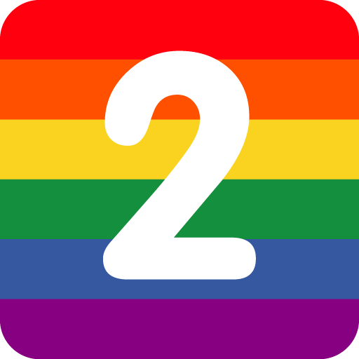 Эмодзи rainbow_indicator_two