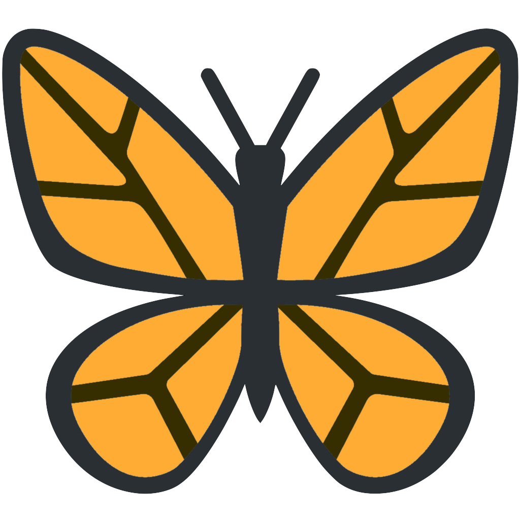 Эмодзи monarch_butterfly