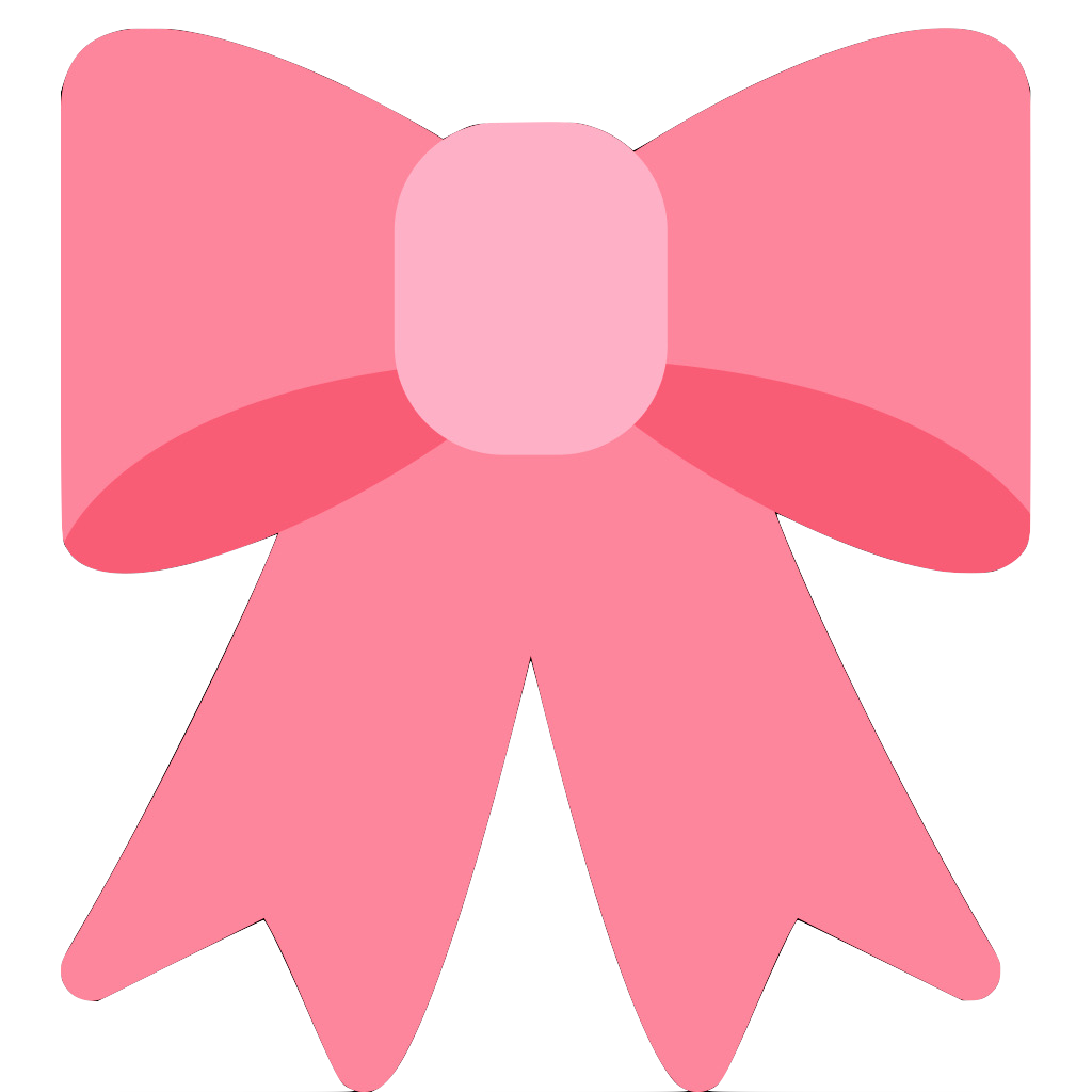 Эмодзи pink_bow
