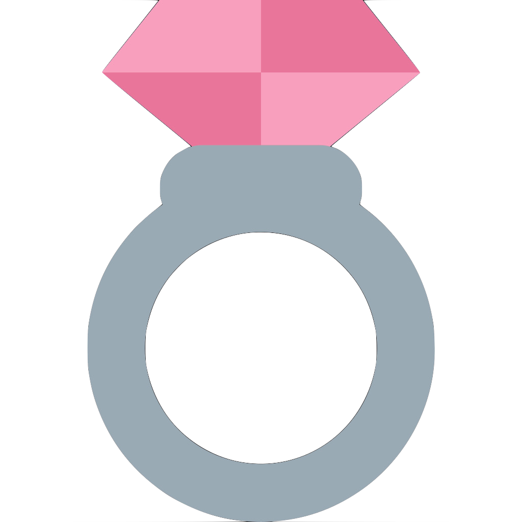 Эмодзи pink_ring
