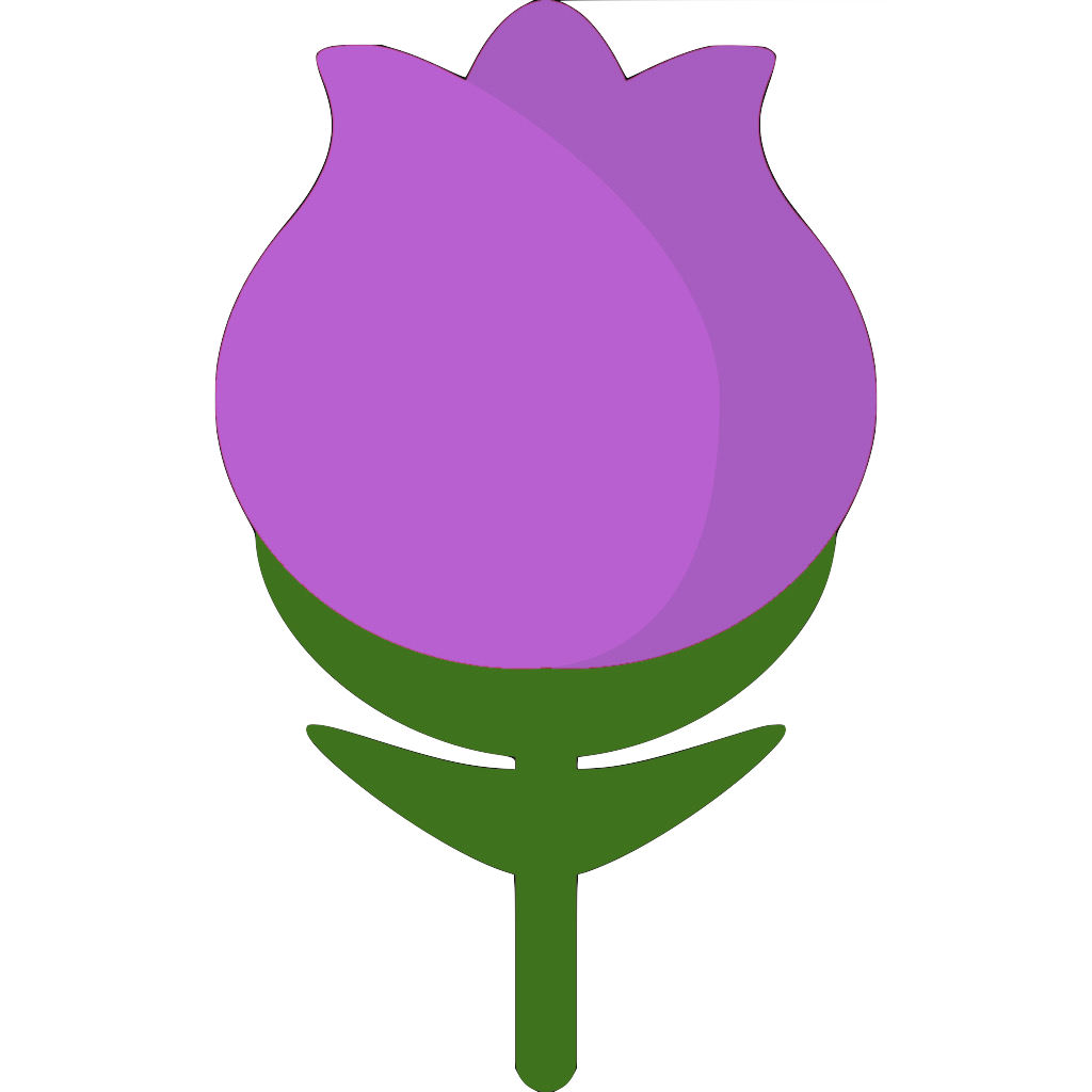 Эмодзи purple_rose