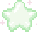 Эмодзи green-sparkling-star