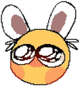 Эмодзи bunny-blob
