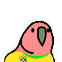 Эмодзи brazilianplayerparrot