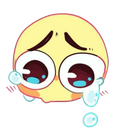 Эмодзи crying-blob