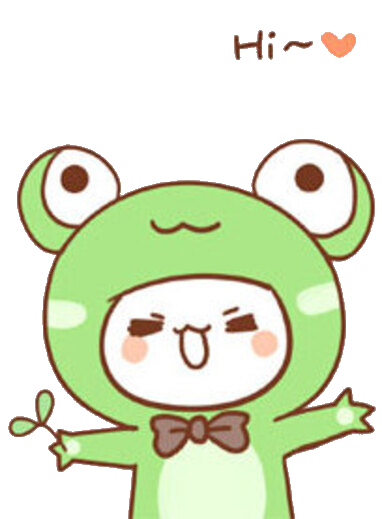 Эмодзи frog_hi