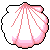 Эмодзи seashell-pink